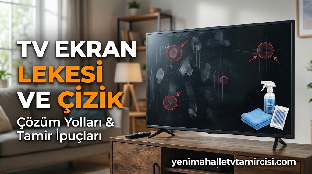 Şu anda görüntülediğiniz: TV Ekran Lekesi ve Çizik | Çözüm Yolları